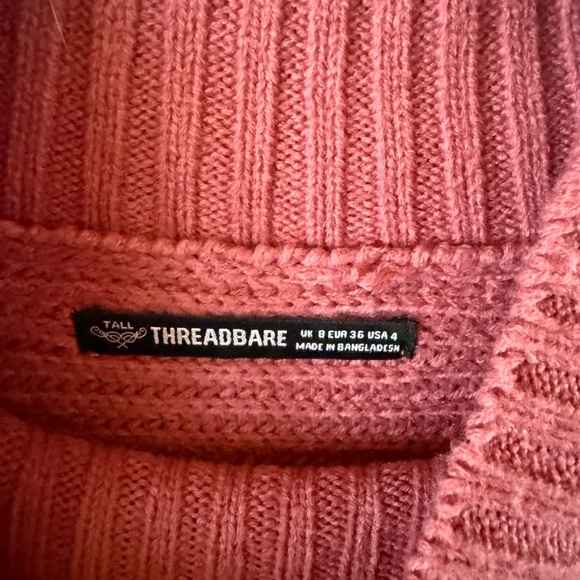 Chic Ribbed Turtleneck Sweater - Rich Burgundy - Picture 2 of 3